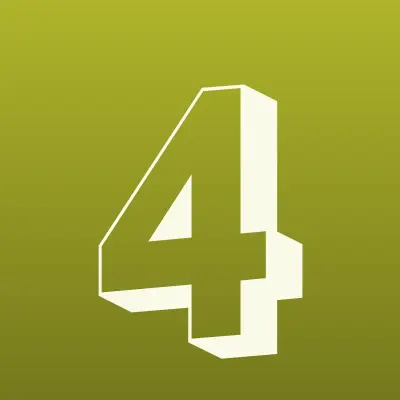 4 сезона, сеть магазинов, лого-визитка