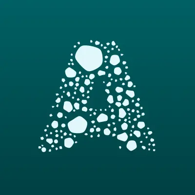 Atlant, магазин спортивного питания и спорттоваров, лого-визитка