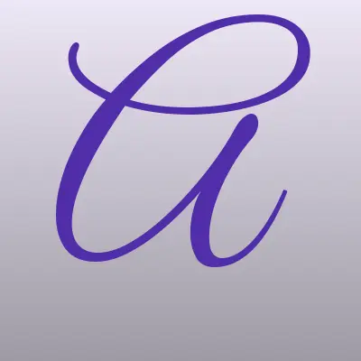 Аза, ателье, лого-визитка