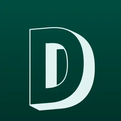 DNS, цифровой гипермаркет, лого-визитка