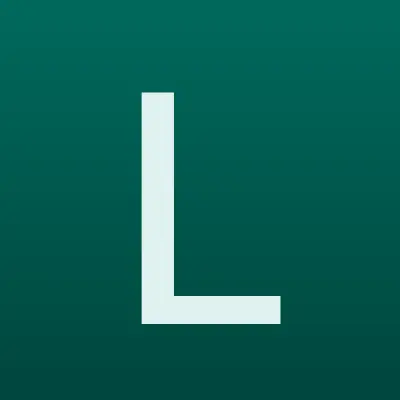 Like English, центр изучения английского языка, лого-визитка
