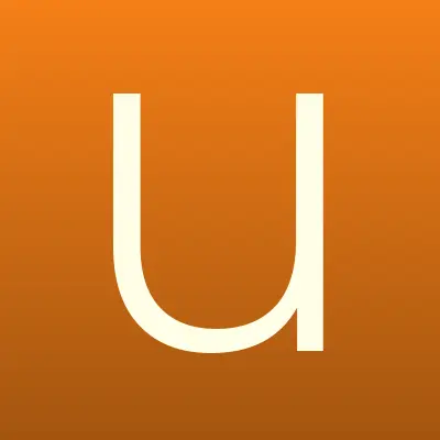 Uj, магазин косметики, лого-визитка